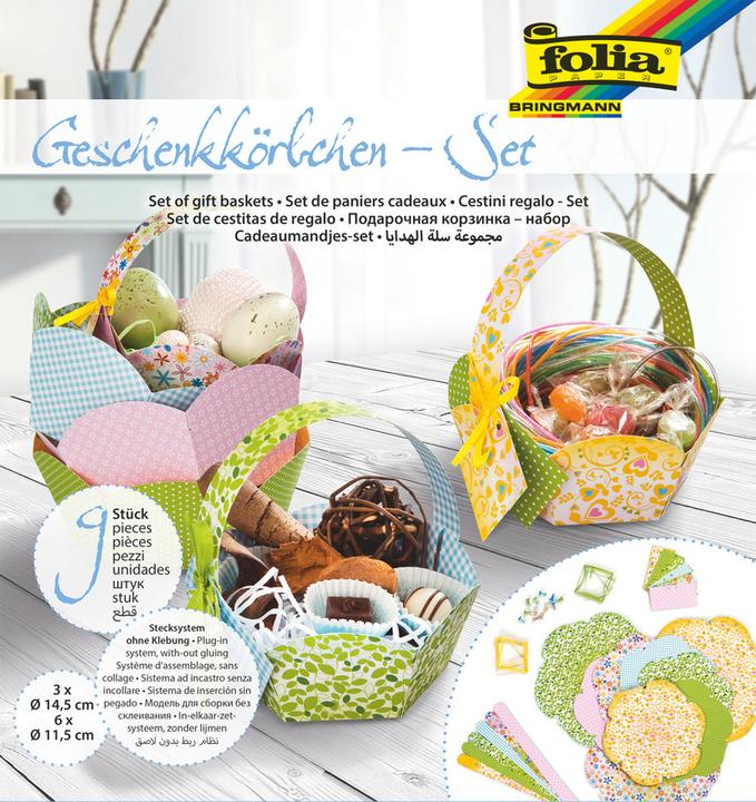 Produktbild Folia Geschenkkörbchen-Set (9 x)