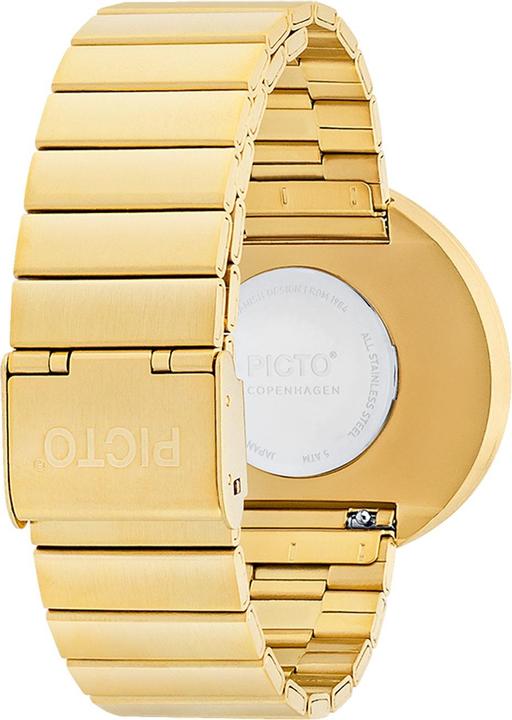 Produktbild Picto 43387-2920 Black Unisex 40mm 5ATM (Analoguhr)