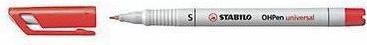 Actual product image STABILO OHPen universal foil pen water-soluble (Red, 0.40 mm, 1 x)