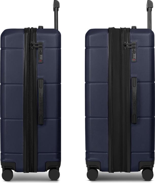 Produktbild Police 4 Rollen Trolley 74 cm mit Dehnfalte (96 l)