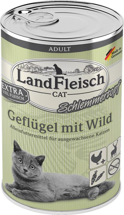 Actual product image Landfleisch Cat wet food (Adult, 1 pcs., 470 g)