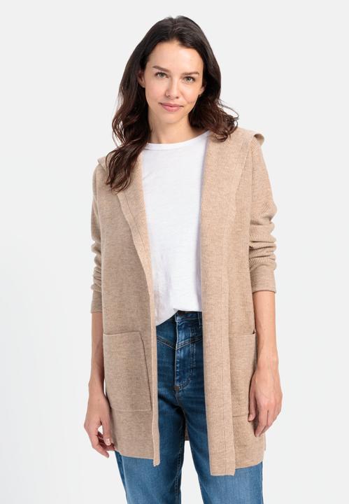 Produktbild Camel Active Langer Cardigan mit Kapuze (M)
