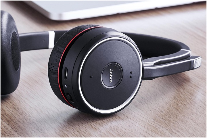 Image du produit Jabra Evolve 75 UC Duo (Sans fil, USB-A)