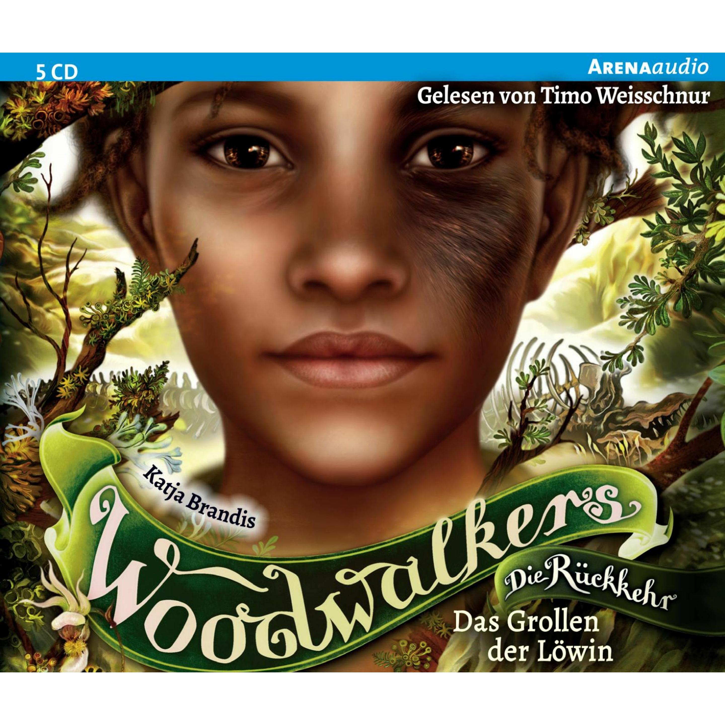 Woodwalkers – Die Rückkehr (Staffel 2, Band 3). Das Grollen der Löwin, Hörbücher von Timo Weisschnur, Katja Brandis