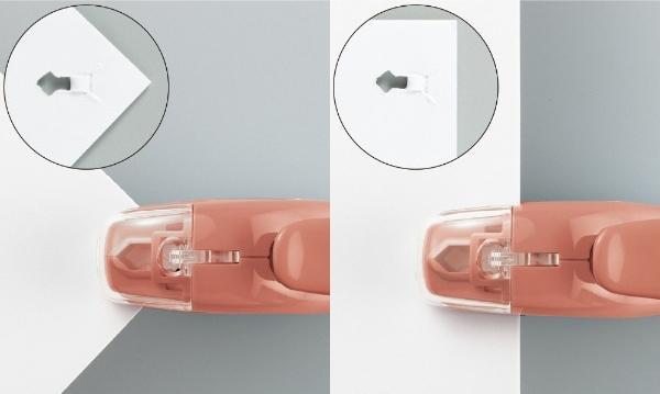 Produktbild Kokuyo Heftapparat Harinacs Press Bär braun-cremeweiss (5 Blätter)