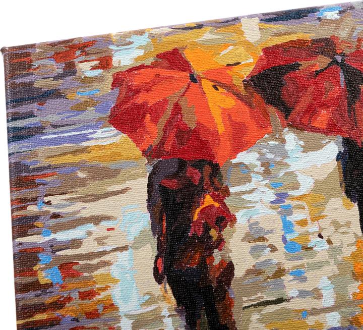 Produktbild Craft Buddy Malen nach Zahlen Bild-Set 30x30cm Im Regen