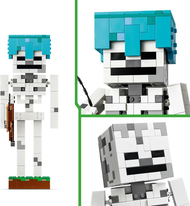 Produktbild LEGO Das Minecraft-Skelett (21594, LEGO Minecraft)