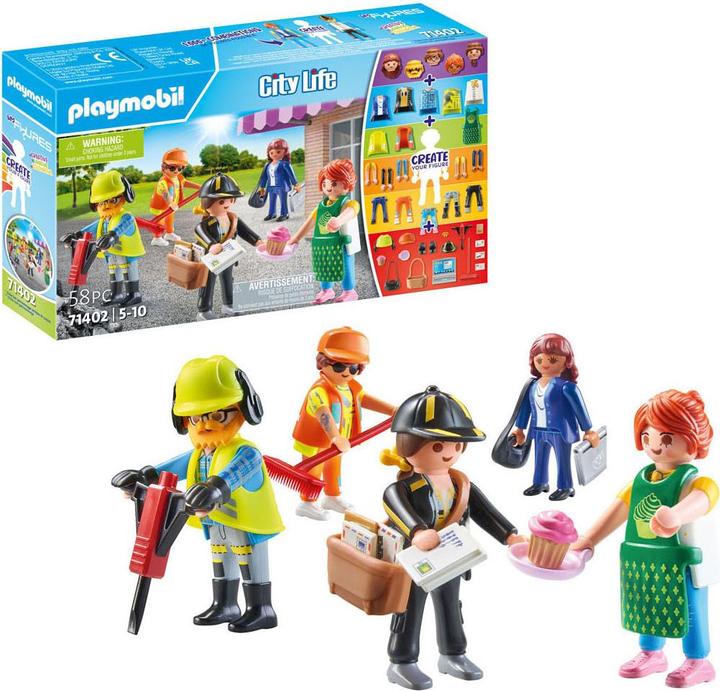 Produktbild Playmobil My Figures: City Life (71402, Playmobil City Life)