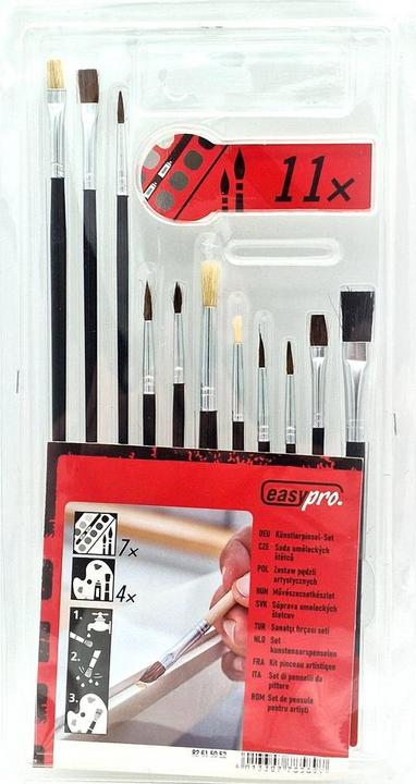 Image du produit Color Expert Set de pinceaux d'artiste 11 pièces