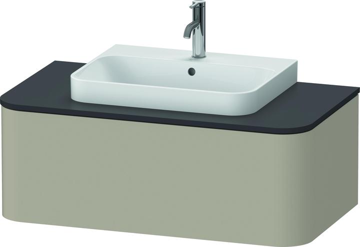 Duravit Happy D.2 Plus Waschtischunterbau für Konsole wandhängend, 1000x550 mm, 1 Auszug, für Auf (100 x 55 x 35.5 cm)