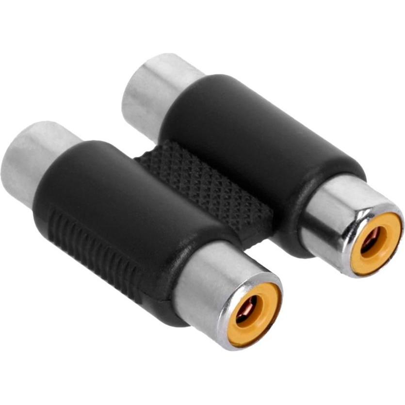 Thumbnail - Adam Hall 4 STAR AT RF2 RF2 - Twin-Adapter 2 x RCA female auf 2 x RCA female, Audio Adapter