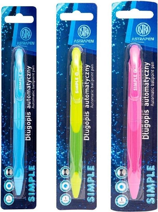 Produktbild Astra Einfacher 1-mm-Mix-ASTRA-Druckkugelschreiber