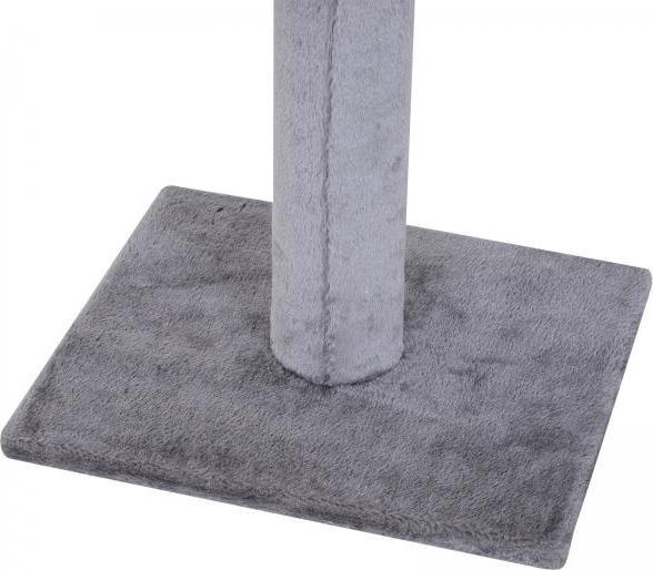 Produktbild PawHut Kratzbaum höhenverstellbar (260 cm, Grau)