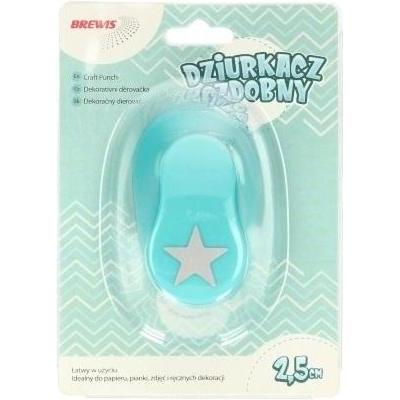 Brewis, Perforatore, Dekorativer Locher - Stern 2,5 cm MIX