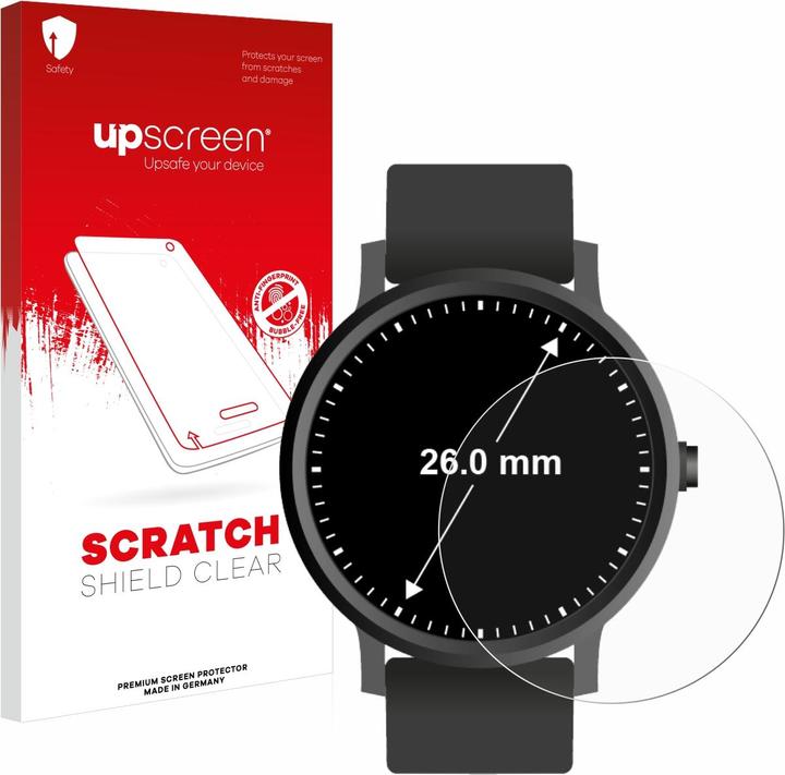 Actual product image upscreen Scratch Shield Protector