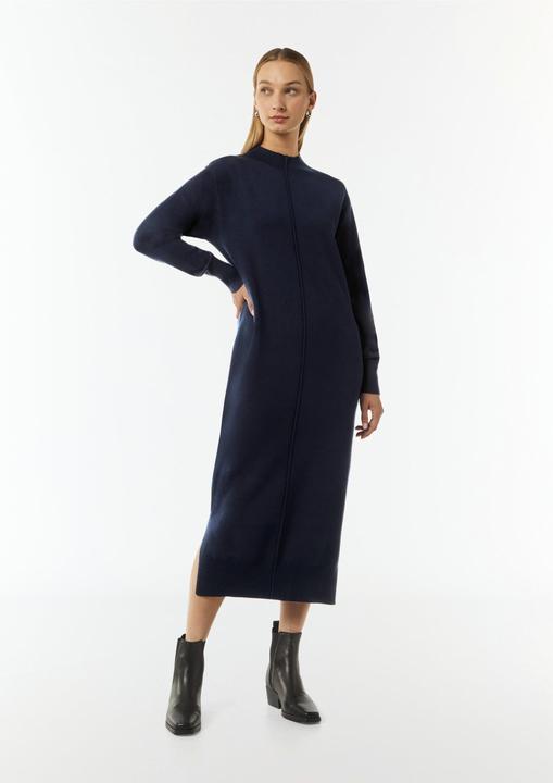 Produktbild Comma Kleid Feinstrickkleid aus Viskosemix mit Naht-Detail (32)