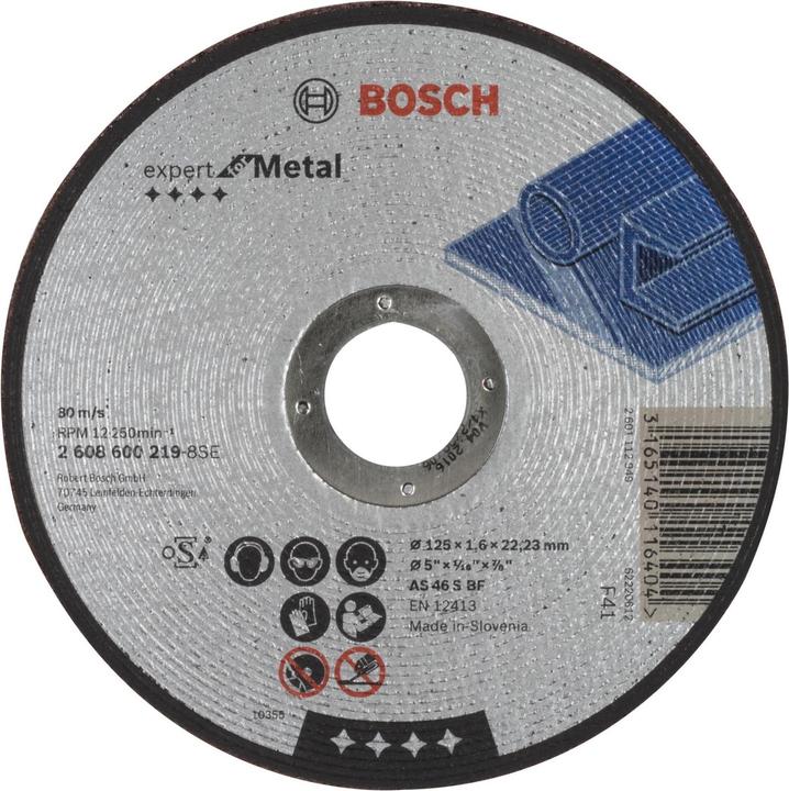 Immagine prodotto Bosch Professional Zubehör PRO Disco da taglio per metallo, 125 x 1,6 x 22,23 mm