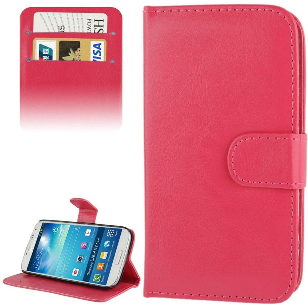 König Design Schutzhülle Handytasche (Flip Quer) für Handy Samsung Galaxy S4 mini i9190 i9195 (Samsung Galaxy S4 mini), ...