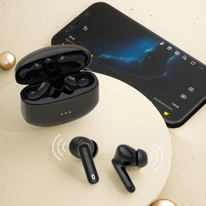 Actual product image Manta MTWS008B Rytmo Black (ANC, 6 h, Wireless)