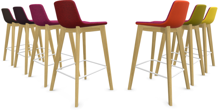 Actual product image Narbutas Twist & Sit Bar Stool