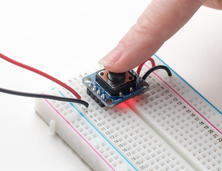 Adafruit Push-button Power Switch Breakout