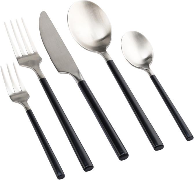 Homeware Professional Loft Black (30 Piece, Cutlery set)