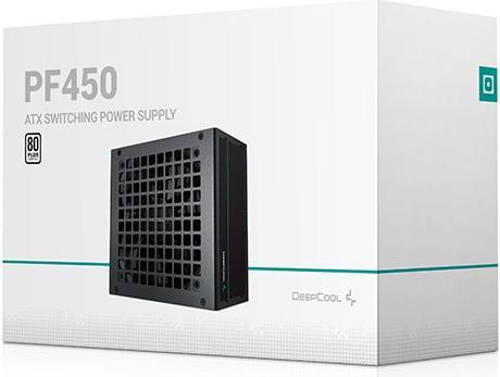Productafbeelding Deepcool PF450 voeding 20+4 pin ATX zwart (450 W)