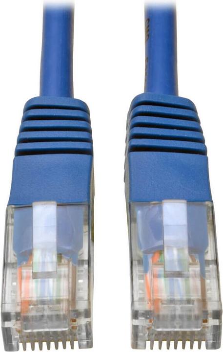 Eaton Cat5e 350MHz Molded UTP Ethernet Cable RJ45 M/M - Blue 10ft. 3,05m (U/UTP, CAT5e, 3 m)