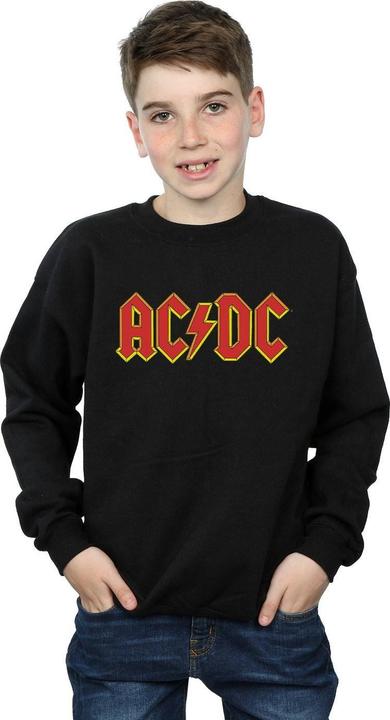 Actual product image AC/DC Boys Red Logo Sweatshirt (152, 158)