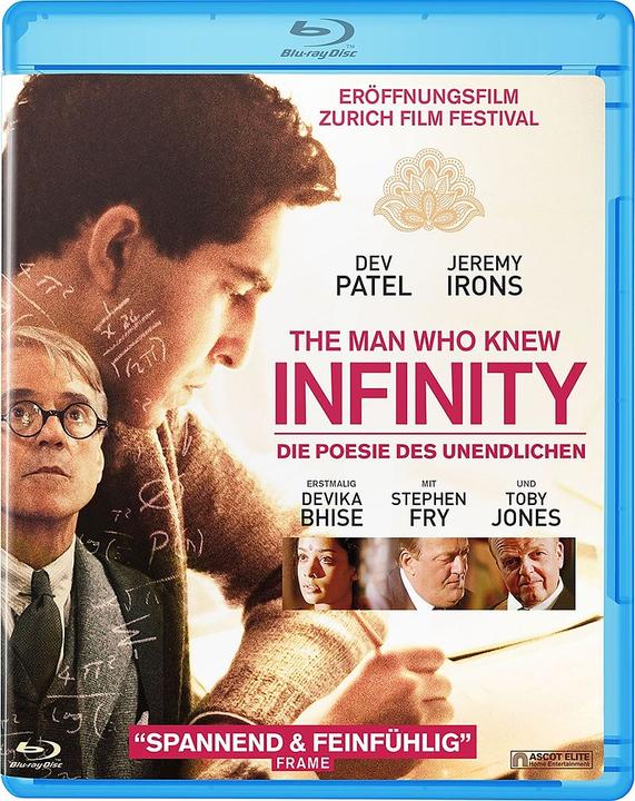 The Man Who Knew Infinity (Blu-ray, 2015, Deutsch)
