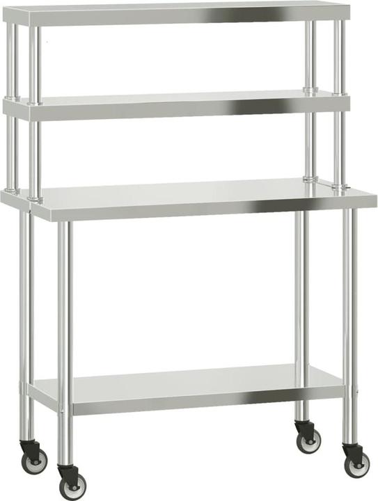 Actual product image vidaXL Küchentisch (55 cm, 110 cm)