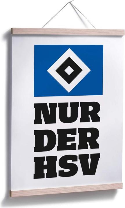 Produktbild Hamburger SV Nur der HSV 01 (50 x 60 cm)