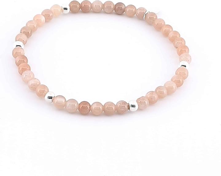 Image du produit Balibay Moama (18 cm, Pierre précieuse, Pierre de lune, Pierre du soleil, Or 14 carats)