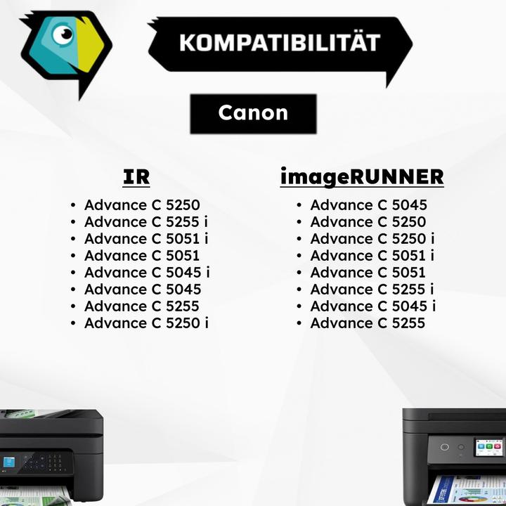 Actual product image Inkadoo Toner compatible with Canon 2797B003 / C-EXV28 toner, magenta magenta (M)