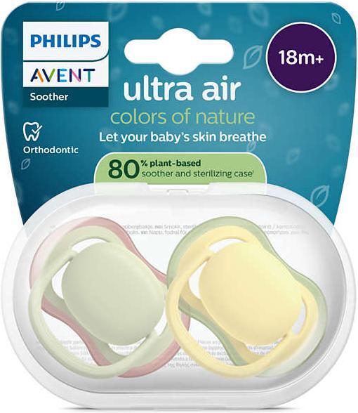 Actual product image Philips Avent Pacifier SCF349/50 ultra air (2x)