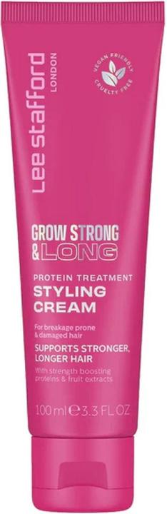 Immagine prodotto Lee Stafford Cresci forte e a lungo con le proteine per la crescita dei capelli Trattamento Styling Cream 100ml (Cera per capelli, 100 ml)