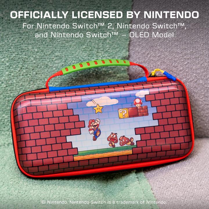 Produktbild Turtle Beach - PlayTrek Travel Case - Mario Bricks (Switch, Switch 2)