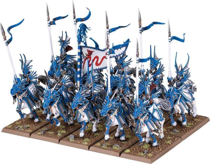 Produktbild Games Workshop Warhammer ToW - Royaumes des Hauts Elfes : Princes Dragons de Caledor (Kunststoff)
