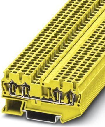 Produktbild Phoenix Contact TB,Spring-cage,Width:5.2 mm,yellow