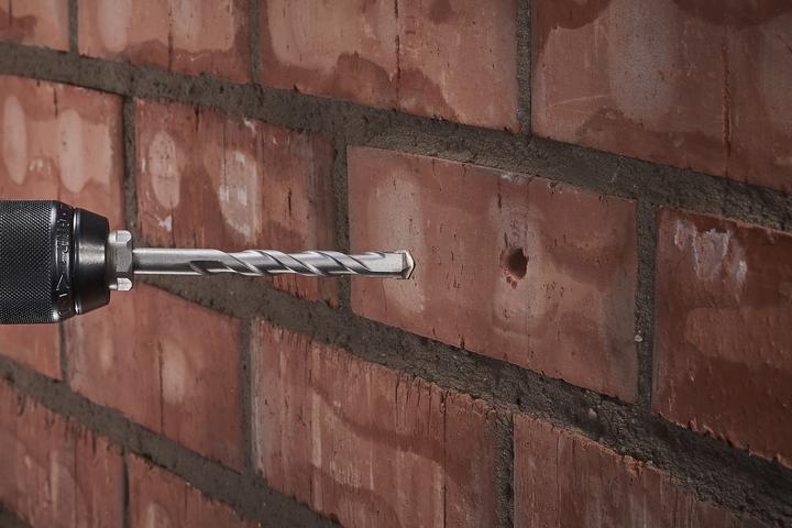 Actual product image wolfcraft 1 masonry drill bit carbide, S=6-edge, ø5x95mm (5 millimetres)