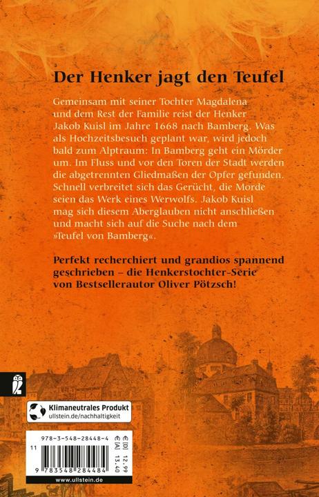 Produktbild Die Henkerstochter und der Teufel von Bamberg (Deutsch, Pötzsch, 2014)