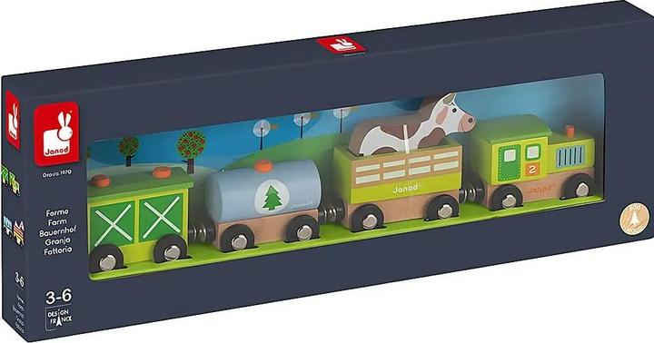 Produktbild Janod Zug Bauernhof mit Figur