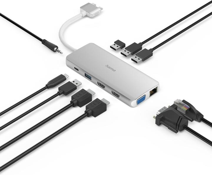 Image du produit Hama Hub USB-C (USB-C, 12 Ports)