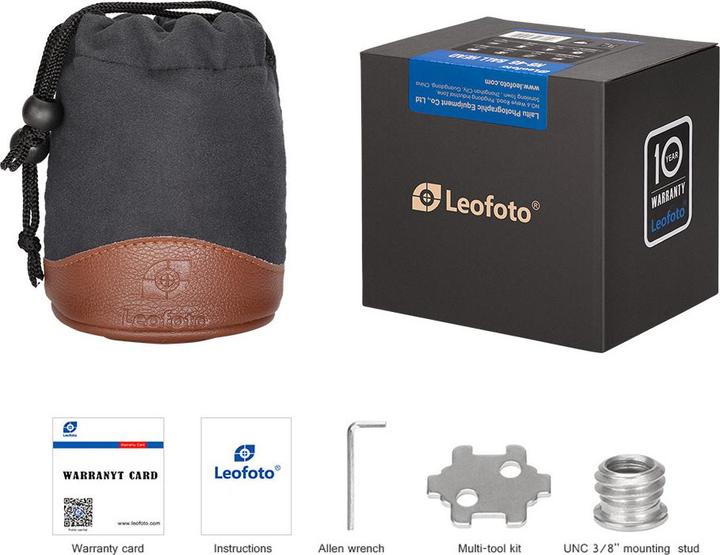 Actual product image Leofoto LH-40 (Spherical head)