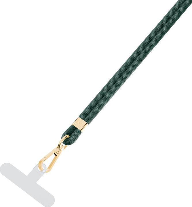Produktbild 3MK EasyClip Dark Green (gold) smycz do telefonu