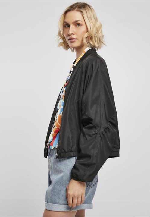 Actual product image Urban Classics Ladies Recycled Batwing Bomber Jacket (S)