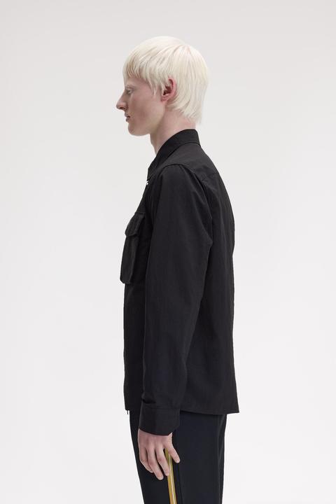 Actual product image Fred Perry Utility overshirt in ripstop (XL)