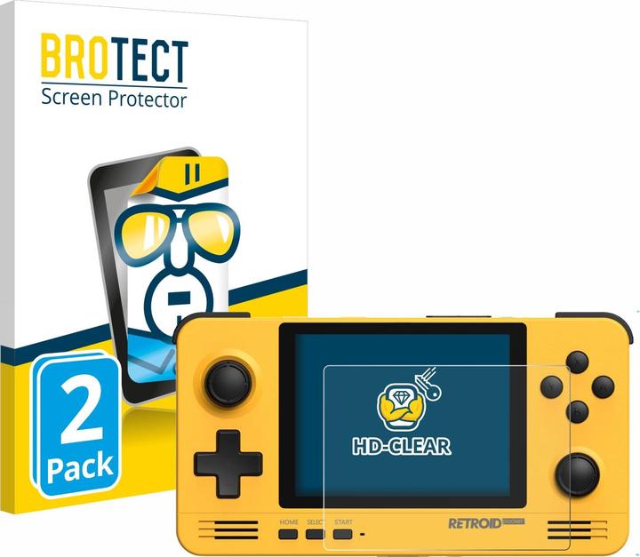 Actual product image BROTECT Screen Protector Clear (2 Piece, Pocket 2)