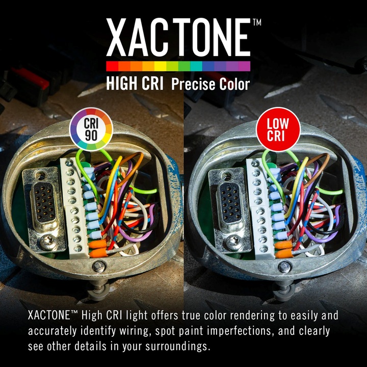 Actual product image Coast KL30R Wiederaufladbare Hoch-CRI-Zweifarbige Taschenlampe mit UV 600 Lumen (8.10 cm)