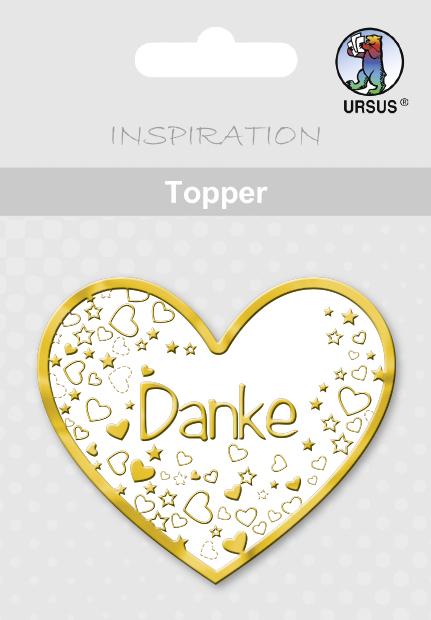 Produktbild Ursus Geschenk Topper Danke